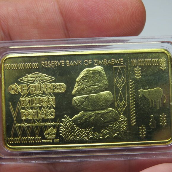 18k Gold bar 1 Ounce - Picture 2 of 3